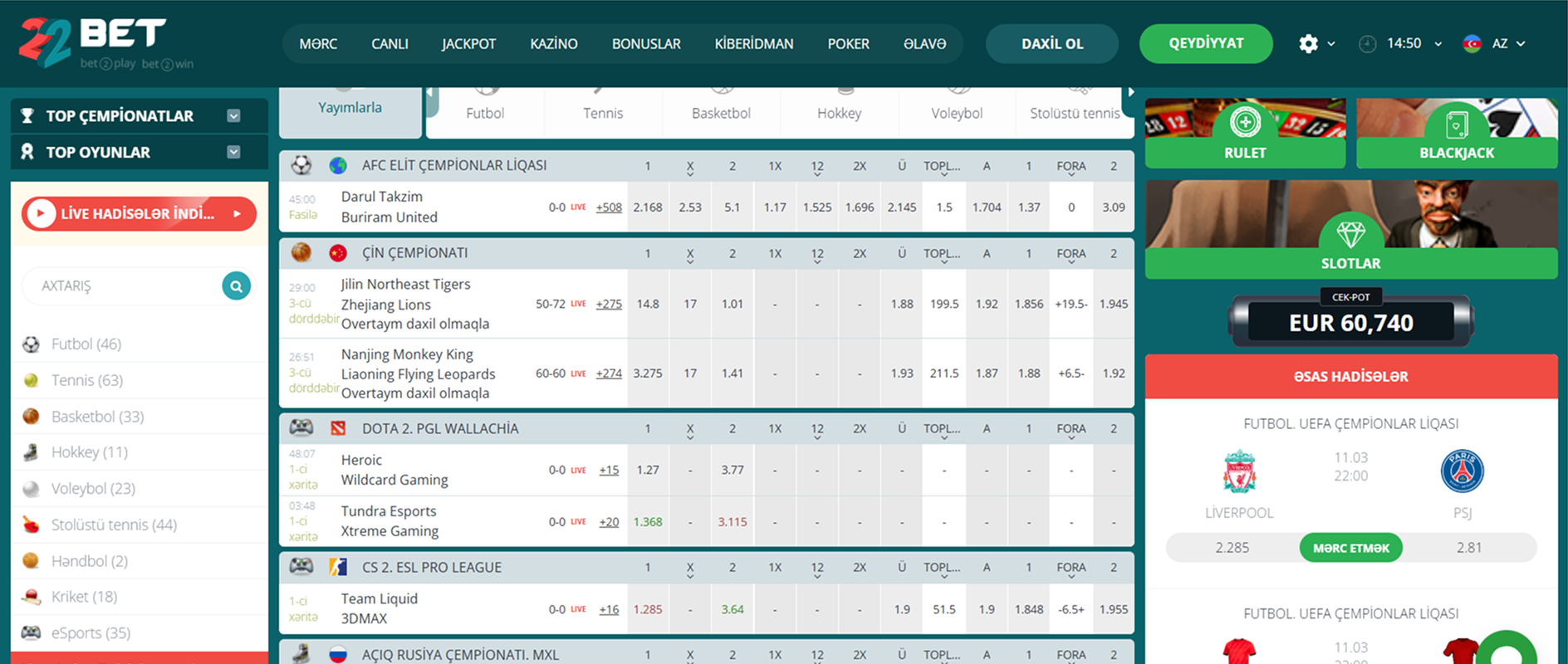22Bet idman kitabı 22Bet idman kitabı